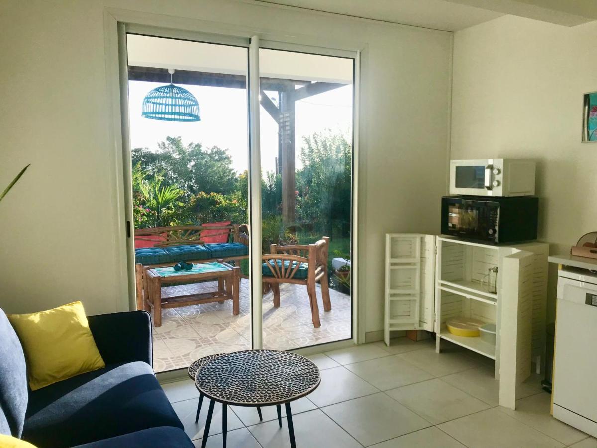 Appartement Prive Eco-Responsable, Vue Sur La Mer Des Caraibes Et Jardin Clos, Wifi, A 2Mn De La Plage Sainte-Luce Exteriér fotografie