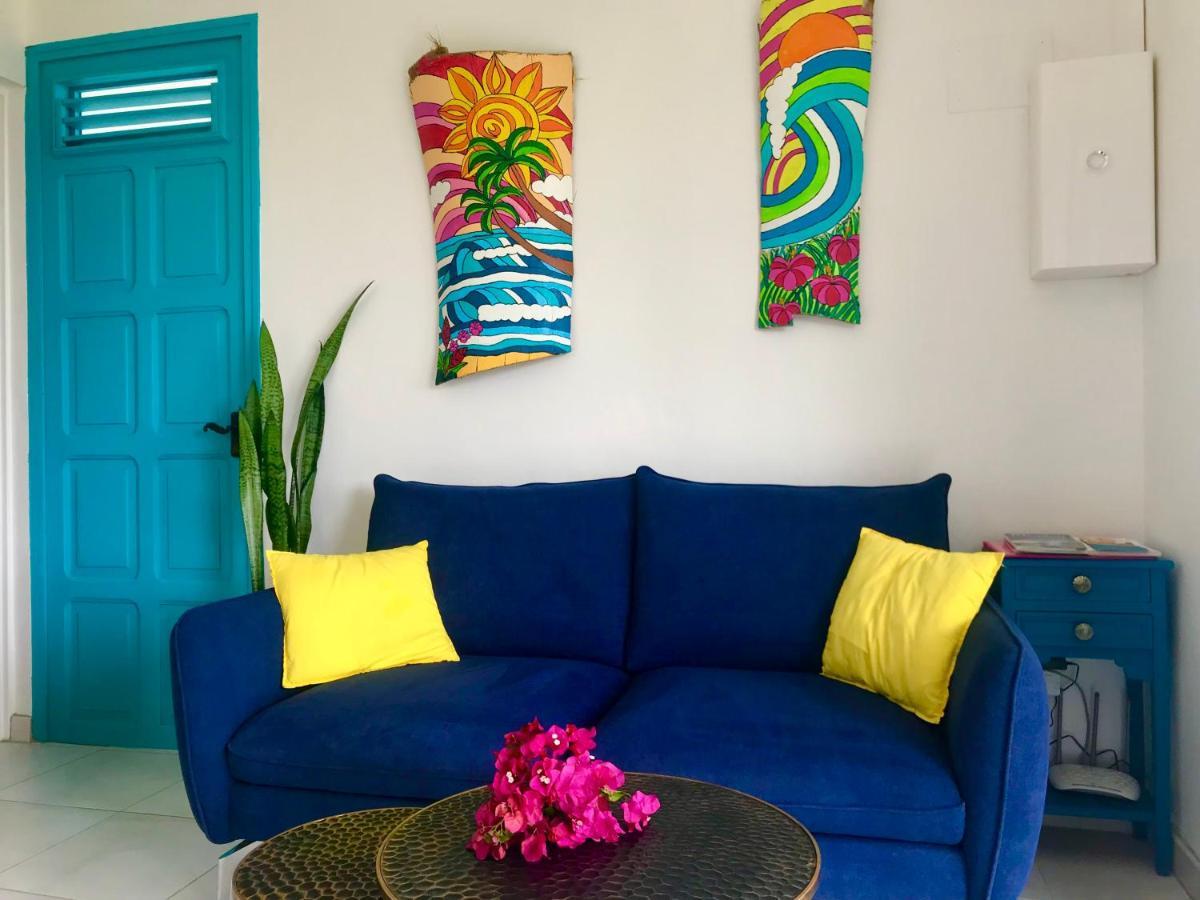 Appartement Prive Eco-Responsable, Vue Sur La Mer Des Caraibes Et Jardin Clos, Wifi, A 2Mn De La Plage Sainte-Luce Exteriér fotografie