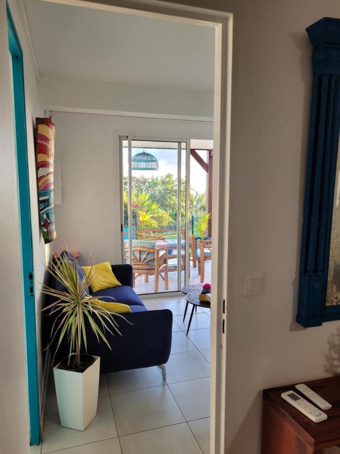 Appartement Prive Eco-Responsable, Vue Sur La Mer Des Caraibes Et Jardin Clos, Wifi, A 2Mn De La Plage Sainte-Luce Exteriér fotografie