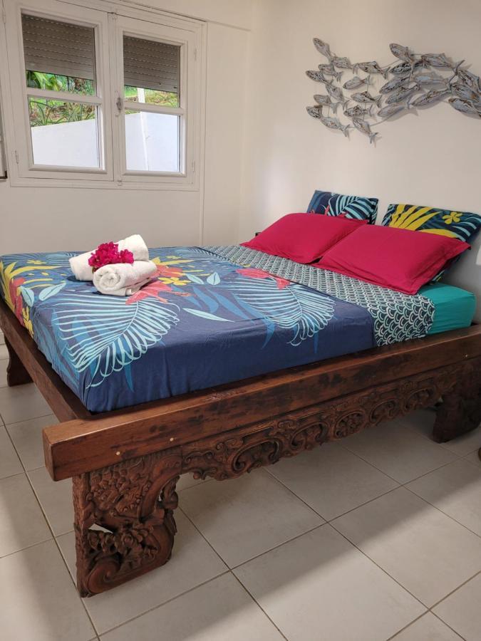 Appartement Prive Eco-Responsable, Vue Sur La Mer Des Caraibes Et Jardin Clos, Wifi, A 2Mn De La Plage Sainte-Luce Exteriér fotografie